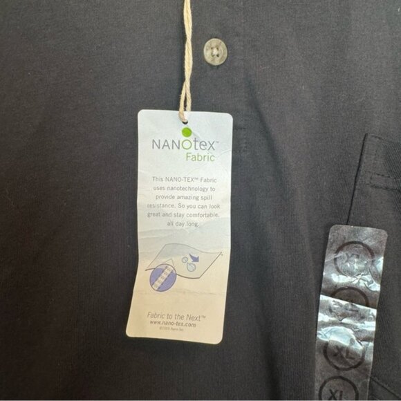 RedHead NEW Spill Resistant Henley Pocket Short Sleeve Shirt Oversize Buttons XL - Picture 9 of 14